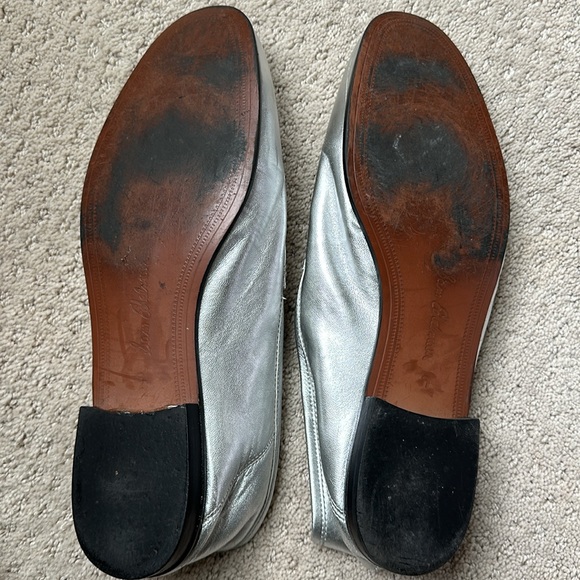 Sam Edelman Loraine Horsebit Loafer Soft Silver slip on size 9 - Picture 8 of 8